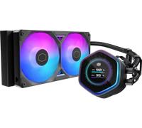 Kit Watercooling AIO Cooler Master MasterLiquid Atmos II LCD RGB - 240mm (noir)