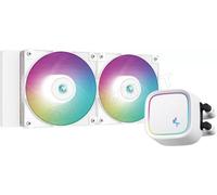 Kit Watercooling AIO DeepCool LE520 RGB - 240mm (Blanc)