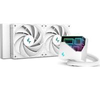Kit Watercooling AIO DeepCool LT520 RGB - 240mm (Blanc)