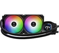 Kit Watercooling AIO Gamdias Aura GL Digital RGB - 240mm (Noir)