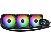Kit Watercooling AIO Gamdias Aura GL Digital RGB - 360mm (Noir)