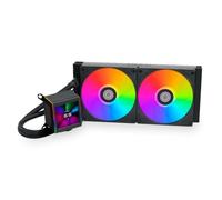 Lian Li GA II LCD Processeur Kit de refroidissement du liquide 12 cm Blanc
