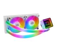 Kit Watercooling AIO - Mars Gaming - ML-Ultra RGB - 240mm - Blanc - Eclairage RGB personnalisable