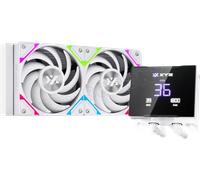 Kit Watercooling AIO XYZ Hydrotemp RGB - 240mm (Blanc)