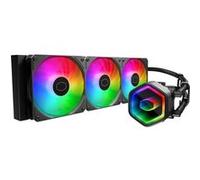 Cooler Master Refroidisseur AIO MasterLiquid 360 Core II – 360mm Pompe GR9 à double chambre ARGB Noir