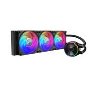 Cooler Master MasterLiquid PL360 Flux Refroidisseur Liquide CPU, Système Watercooling AIO, 3 x Ventilateurs 120mm, Radiateur 360mm, Contrôleur RGB Gen2 Inclus, Compatible AMD & Intel, Garantie 5ans
