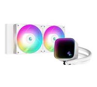 DeepCool Kit de watercooling AIO LS520 SE RGB 240 mm Blanc