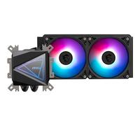 MSI MAG CORELIQUID I240 - Système de refroidissement liquide de processeur - Taille de radiateur : 240 mm - (pour : LGA1156, LGA1155, LGA1150, LGA1151, AM4, LGA1200, LGA1700, AM5) - cuivre - 120 mm