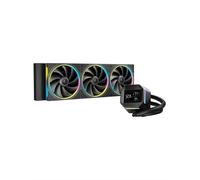 DeepCool Kit Watercooling LM360 – CPU 360 mm, écran IPS 2,4 pouces, 3×120 mm PWM, Noir