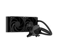 Fractal Design Radius 240, Black - Refroidisseur liquide AIO | Refroidisseur AIO pour processeur avec ventilateurs Dynamic 3 et performances de refroidissement élevées.