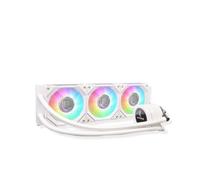 Kit Watercooling Lusoris WTC-360 WHITE, Triple Ventilateurs ARGB, Pompe Silencieuse, Affichage LCD Personnalisable, TDP 300W, Compatible Intel LGA 1700/1200/115x, AMD AM4/AM5