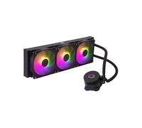 Cooler Master Watercooler MasterLiquid 360L Core ARGB — Pompe Double Chambre Gen S, LGA1700/AM5 Noir