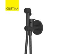 Kit wc mitigeur Chromé Noir Brossé HYDROTHERAPIE - CRISTINA ONDYNA WJ67075
