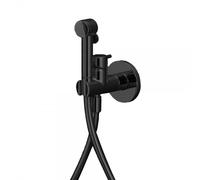 Kit Wc Mitigeur Ec-Ef Encastre Chromé Noir - WJ67072 CRISTINA ONDYNA