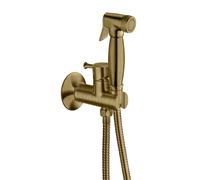 Kit wc mitigeur retro ac flexible et douchette vx bronze mat - CRISTINA ONDYNA WJ67193