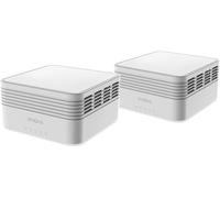 - Kit Wifi Mesh - Atria Ax3000 - Jusqu'À 350 M² De Couverture Wifi 6 Supplémentaire - Compatible Toutes Box & Routeurs Standards - Dual Band 2,4 Ghz + 5 Ghz - 3 Ports Ethernet - Blanc[X342]