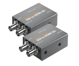 Kit with 2 Micro Convertitore Blackmagic SDI to HDMI 3G
