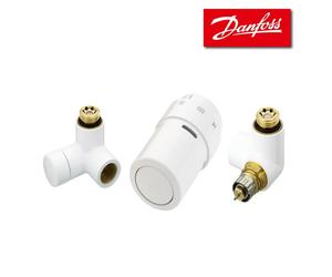 Kit X-TRA droit pour radiateurs ou décors- BLANC - DANFOSS - 013G4007