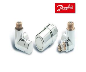 Kit X-TRA gauche pour radiateurs ou décors- CHROME - DANFOSS - 013G4004