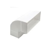 Kit d'évacuation - ELICA - KIT0121005 - Raccord vertical courbe 90° - Conçu pour hotte - Accessoire de cuisine