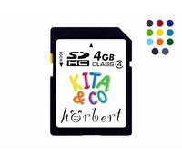 Kita & Co Carte mémoire pré-jouée pour hörbert 11 touches - Chansons d'enfants, jeux audio et mondes sonores - Encourage la créativité et le développement du langage