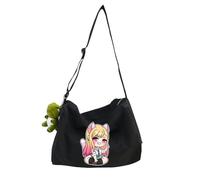 Kitagawa Marin Sac à bandoulière Anime mignon sac à bandoulière 30 x 20 x 20 cm Sac à main de voyage en toile Sac à bandoulière Sac à main Adolescent Grande capacité Sac à main, Noir Type3, 30*20*20cm