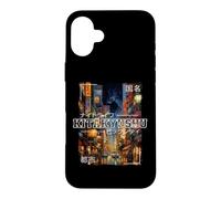 Kitakyushu City Retro Japon Esthétique Rues of Kitakyushu Coque pour iPhone 16 Plus