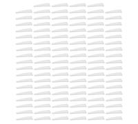 KITANDOVE 100 pièces Manchon Silicone pour Pince Courbée Protection Antidérapante pour Embout Pinces Étui de Protection Remplaçable