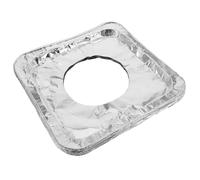 KITANDOVE 10pièces Protections Aluminium Pour Brûleurs De Cuisinière à Alèses Jetables Pour Protéger Votre Plaque De Cuisson Graisses Huile Faciles à Nettoyer Et Compatibles Nombreux