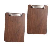KITANDOVE 2 pièces Porte-menu Bois avec Pince Pratique pour Cuisine et Maison Support Clip pour Recettes et Commandes Accessoire Cuisine Bois Polyvalent Format