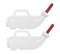 KITANDOVE 2pièces Bouteilles De Nourriture Réutilisables Pour Veaux Et Agneaux Avec Poignée Set De Biberons à Lait Pour Élevage Et Alimentation Des Animaux