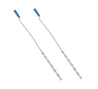 KITANDOVE 2Pièces Kit de Nettoyage de Drain Outil Flexible pour Débouchage Évier et Canalisation Élimination des Obstructions Accessoire Pratique pour Plomberie à Domicile