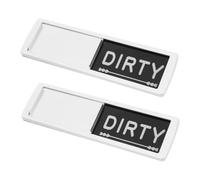 KITANDOVE 2pièces Magnet Dishwasher Propre Magnétiques Pour Indicateur De Lave-vaisselle Facile à Et Lire Décoration De Cuisine
