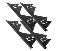 KITANDOVE 2pièces Remplissage De Joint Pour Espace Entre Cuisinière Et Plan De Travail Acier Inoxydable Couvercle Rétractable Pour Éviter Les Déversements Débris Adaptable à Les