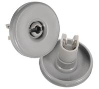 KITANDOVE 2pièces Roulettes De Remplacement Pour Lave-vaisselle Lot De Roues De Compatibles Aeg Zanussi Et Privileg Stables Et Faciles à Installer