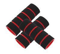 KITANDOVE 3 Pièces Équipement De Fitness Antidérapant Guidon Tapis De Protection pour Haltères Couverture De Poids D'haltères Mousse De Protection pour Barre De Traction Éponge Black