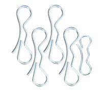 KITANDOVE 5 Pièces Accessoires De Clip De Pont Goupilles Fendues De Verrouillage De Nœud Goupille Fendue De Verrouillage De Nœud Pour Clip De Pont De Tondeuse À Gazon