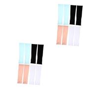 KITANDOVE 8 Paires Manches en soie glacée pour enfants bras manches filles manches enfants couvre-bras manchette anti uv Manchettes anti-UV revêtements extérieurs revêtements d'été 90% nylon