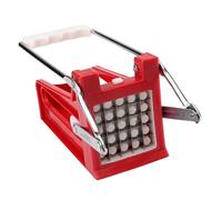 KITANDOVE Coupe-Pommes de Terre Manuel en Acier Inoxydable Trancheuse à Légumes Pratique pour Frites et Salades Ustensile Cuisine 1 Pièce pour Snacks Sains et Préparation Rapide