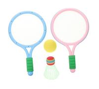KITANDOVE Ensemble De Badminton pour Enfants 1 Jeu De Raquettes De Badminton avec Manche Confortable Aléatoire