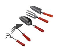KITANDOVE Ensemble D'outils De Jardinage 5pcs De Jardin Et Râteaux Pratiques Outils De Jardinage Et Portables pour Planter des Fleurs Légumes Ergonomique Et Facile à Utiliser