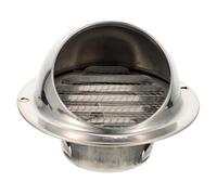 KITANDOVE Hotte D'extraction Ronde Sortie D'extraction Pour Extérieur Conduit D'extraction D'air Extracteur D'air Mural Couvercle Externe Anti-pluie