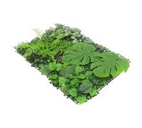 KITANDOVE Panneau Mural De Verdure Artificielle Plantes Panneau Mural Décoratif Plante Verte Arrière-plan Installation Facile Décoration Murale