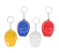 KITANDOVE Porte-clés Casque Ouvre-Bouteilles 4 Pièces Décapsuleur en Métal Accessoire De Décoration Mignon Présent pour Hommes Et Femmes pour Et Événements