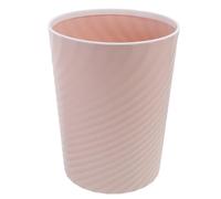 KITANDOVE Poubelle Multifonction en Plastique Rose - Corbeille à Papier de Bureau, Conteneur à Déchets, Seau Baril