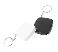 KITANDOVE Règle en acier de poche mini mètre ruban porte-clés portée de 2 m polyvalent pour un usage à domicile