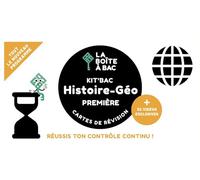 Kit'Bac Histoire-Géographie première : Cartes de révision pour réussir ton contrôle continu