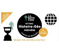 Kit'Bac Histoire-Géographie première : Cartes de révision pour réussir ton contrôle continu
