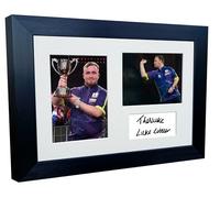 Kitbags & Lockers Cadre photo A4 dédicacé de Luke The Nuke Littler Darts PDC WDF 30,5 x 20,3 cm