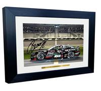 Kitbags & Lockers Cadre photo avec autographe Brad Keselowski 2024 Daytona 500 NASCAR Cup Series No. 19 Toyota Camry XSE pour Joe Gibbs Racing 30,5 x 20,3 cm